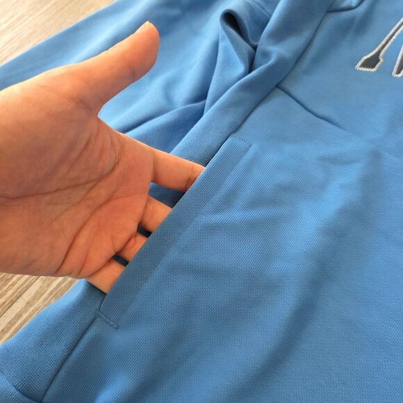 Nike Court Heritage Tennis Hoodie Dri-Fit Fleece Men's Small S Blue FQ2093-402 - Picture 4 of 16